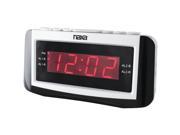 NAXA NRC171 Digital Alarm Clock with Large LED Display