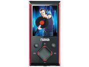 NAXA NMV173NRD 8GB 1.8 LCD Portable Media Players Red
