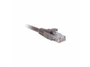 3ft Gray Cat6 Patch Cable UTP Snagless PC6 03F GRY S