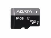 ADATA 64GB Micro SDHC AUSDX64GUICL10 RA1