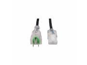 TRIPP LITE HOSPITAL MEDICAL POWER CORD 13A 16AWG 5 15P C13 CLEAR 3 3FT POWER CABLE 3 FT P006 003 HG13CL