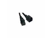 Tripp Lite P004 008 Power Cable 100 250 Vac Iec 320 En 60320 C13 Iec 320 En 60320 C14 8 Ft Black P004 008