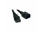 Tripp Lite Computer Power Extension Cord 13a 16awg C14 To C13 Power Cable 100 250 Vac 2 Ft P004 002 13A