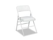 Cosco Deluxe Vinyl Padded Series Folding Chair CSC60883CLG4