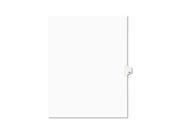 Avery Preprinted Legal Exhibit Index Tab Dividers with Black and White Tabs AVE11924
