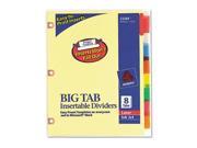Avery Insertable Big Tab Dividers AVE23284