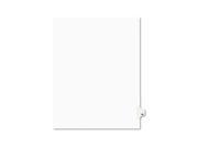 Avery Preprinted Legal Exhibit Index Tab Dividers with Black and White Tabs AVE01098
