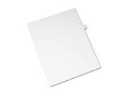Avery Preprinted Legal Exhibit Index Tab Dividers with Black and White Tabs AVE82171