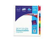 Avery Insertable Big Tab Dividers AVE11222