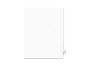 Avery Preprinted Legal Exhibit Index Tab Dividers with Black and White Tabs AVE01023