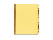 Avery Preprinted Laminated Tab Dividers with Gold Reinforced Binding Edge AVE11306