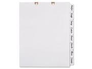 Avery Write On Tab Dividers for Classification Folders AVE13161