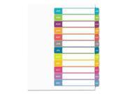 Avery Ready Index Customizable Table of Contents Multicolor Dividers AVE11847