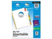 Avery Insertable Big Tab Dividers AVE11123