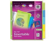 Avery Insertable Big Tab Plastic Dividers AVE11900