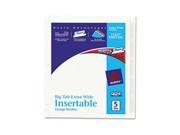 Avery Insertable Big Tab Dividers AVE11221