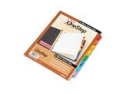 Cardinal OneStep Printable Table of Contents and Dividers CRD60818