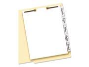 Avery Write On Tab Dividers for Classification Folders AVE13160