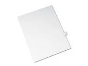 Avery Preprinted Legal Exhibit Index Tab Dividers with Black and White Tabs AVE82216