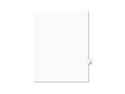 Avery Preprinted Legal Exhibit Index Tab Dividers with Black and White Tabs AVE01094