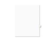 Avery Preprinted Legal Exhibit Index Tab Dividers with Black and White Tabs AVE01093