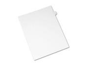 Avery Preprinted Legal Exhibit Index Tab Dividers with Black and White Tabs AVE82167