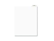 Avery Legal Index Divider Exhibit Alpha Letter Avery Style AVE12394