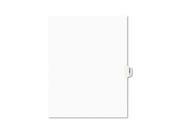 Avery Legal Index Divider Exhibit Alpha Letter Avery Style AVE01376