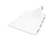 Office Essentials Index Dividers with White Labels AVE11338