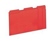 Universal One Colored Top Tab File Folders UNV10503
