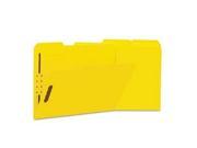 Universal One Reinforced Top Tab Folders with Fasteners UNV13524