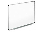 Universal Deluxe Melamine Dry Erase Board with Aluminum Frame UNV43724