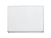 Universal Melamine Dry Erase Board with Aluminum Frame UNV43622