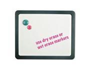 Universal One Recycled Cubicle Dry Erase Board UNV08165