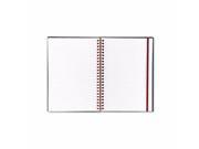 Black n Red Twin Wire Poly Cover Notebook JDKC67009