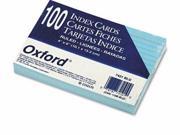 Oxford Index Cards OXF7421BLU