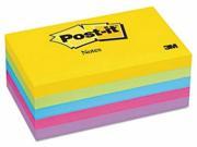 Post it Notes Original Pads in Jaipur Colors MMM6555UC