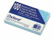Oxford Index Cards OXF7420BLU