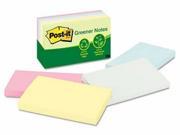 Post it Notes Greener Original Recycled Note Pads MMM655RPA