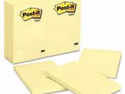 Post it Notes Original Pads in Canary Yellow MMM659YW