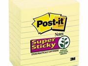 Post it Notes Super Sticky Pads in Canary Yellow MMM6756SSCY