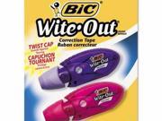 BIC Wite Out Brand Mini Twist Correction Tape BICWOMTP21