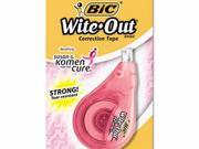 BIC Wite Out Brand EZ Correct Correction Tape Supporting Susan G. Komen BICWOTAP1SGK