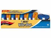 BIC Wite Out Brand EZ Correct Correction Tape BICWOTAP10