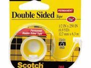 Scotch Double Sided Permanent Tape in Handheld Dispenser MMM136