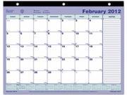 Brownline Monthly Desk Pad Calendar REDC181721