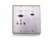 SINGLE GANG HDMI OVER CAT5 WALL PLATE TR 29223
