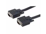 100 SVGA Cable Hd15 Male to Male Blk 337342