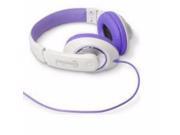 FASHIONABLE STEREO HEADSET PURPLE COLOR CL AUD63032