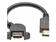 Tripp Lite 3Ft High Speed Hdmi Cable With Ethernet Digital Video Audio Panel Mount M F 3 Hdmi With Ethernet Extension Cable 3 Ft P569 003 Mf Apm